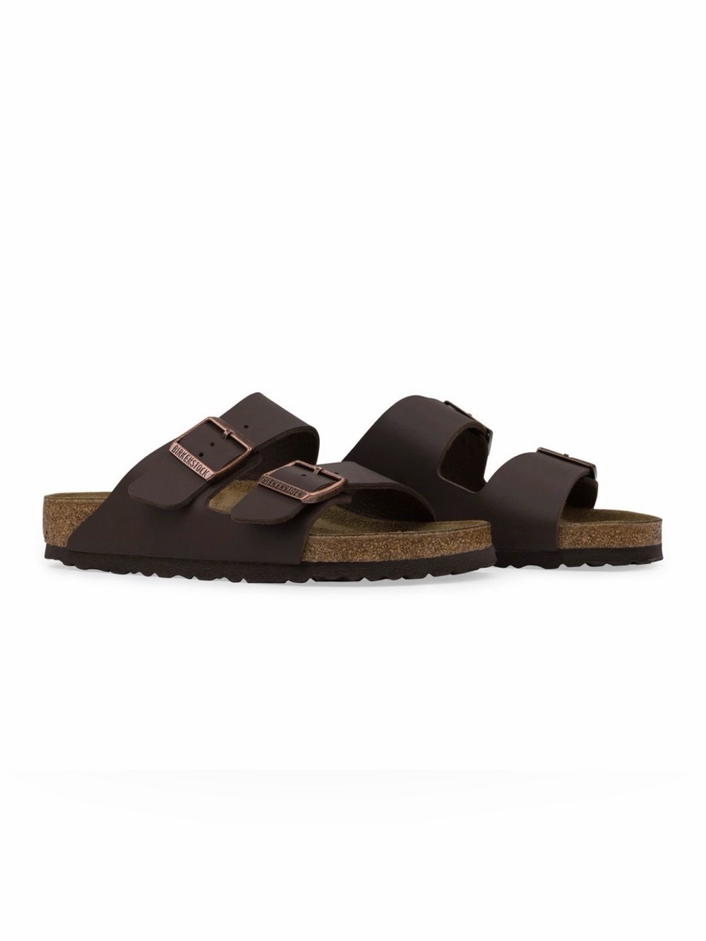 BIRKENSTOCK ARIZONA MOCHA BASIC SLIPPER WOMENS 8 MENS 6 NO BOX OPEN TO OFFER